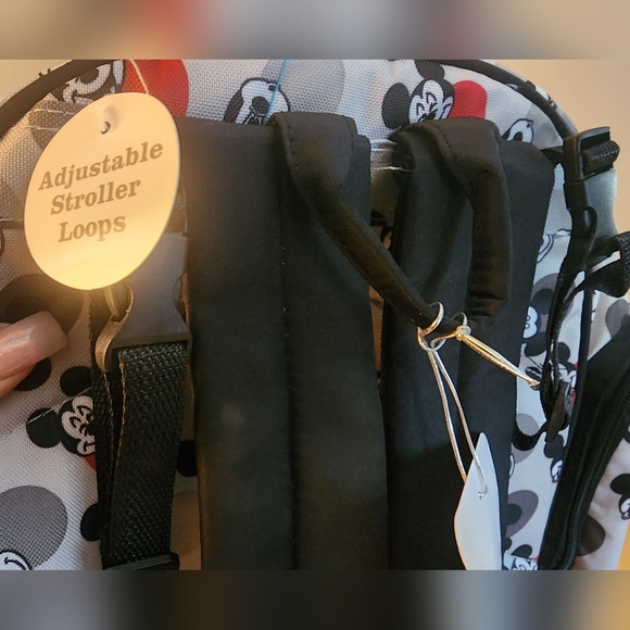 NWT Disney Baby Mickey Mouse Multi-piece Diaper Bag Set - Picture 7 of 10